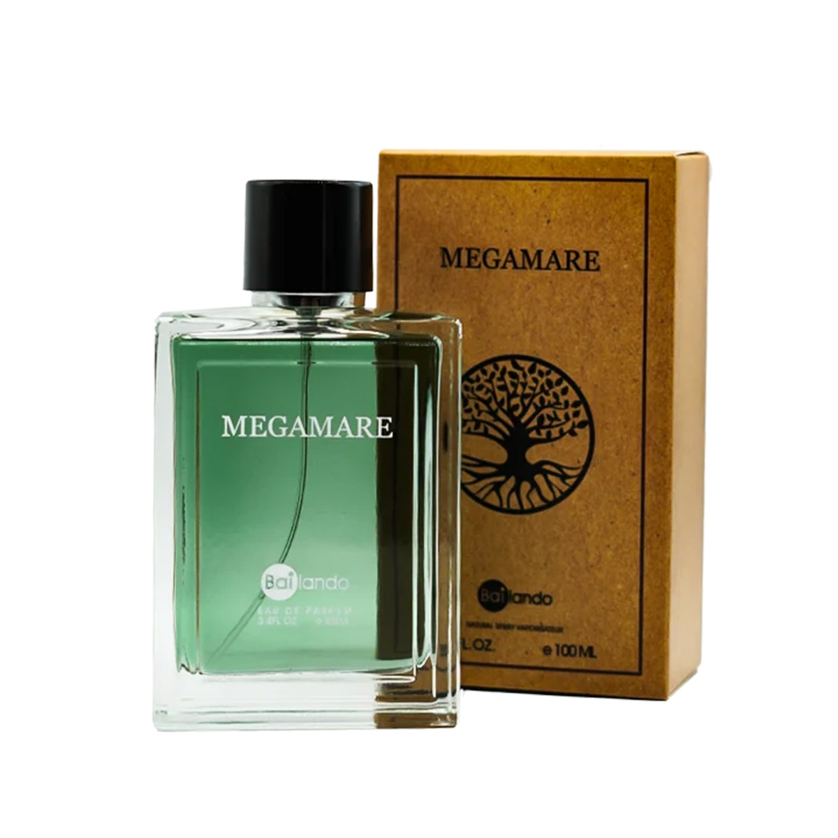 ادکلن زنانه و مردانه بایلندو bailando مدل مگاماره MEGAMARE حجم 100 میل