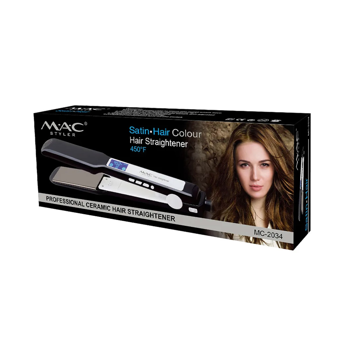 اتو مو حرفه ای دیجیتال مک استایلر مدل MC-۲۰۳۴