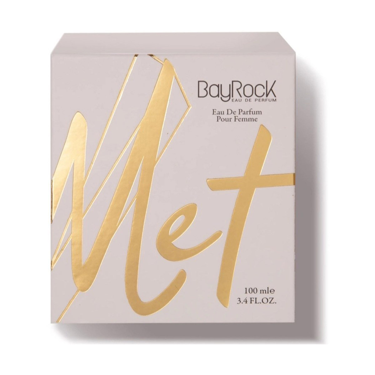 ادکلن زنانه بایراک BayRock مدل مت Met حجم 100 میلی لیتر