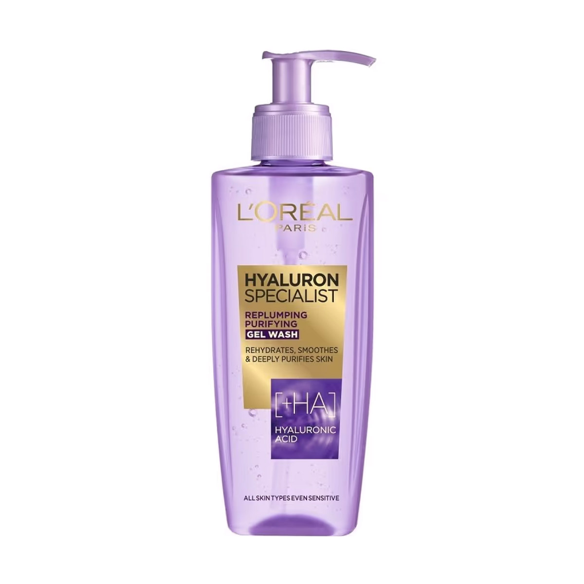 ژل شوینده هیالورونیک اسید لورال LOreal Hyaluron Specialist حجم 200 میلی لیتر